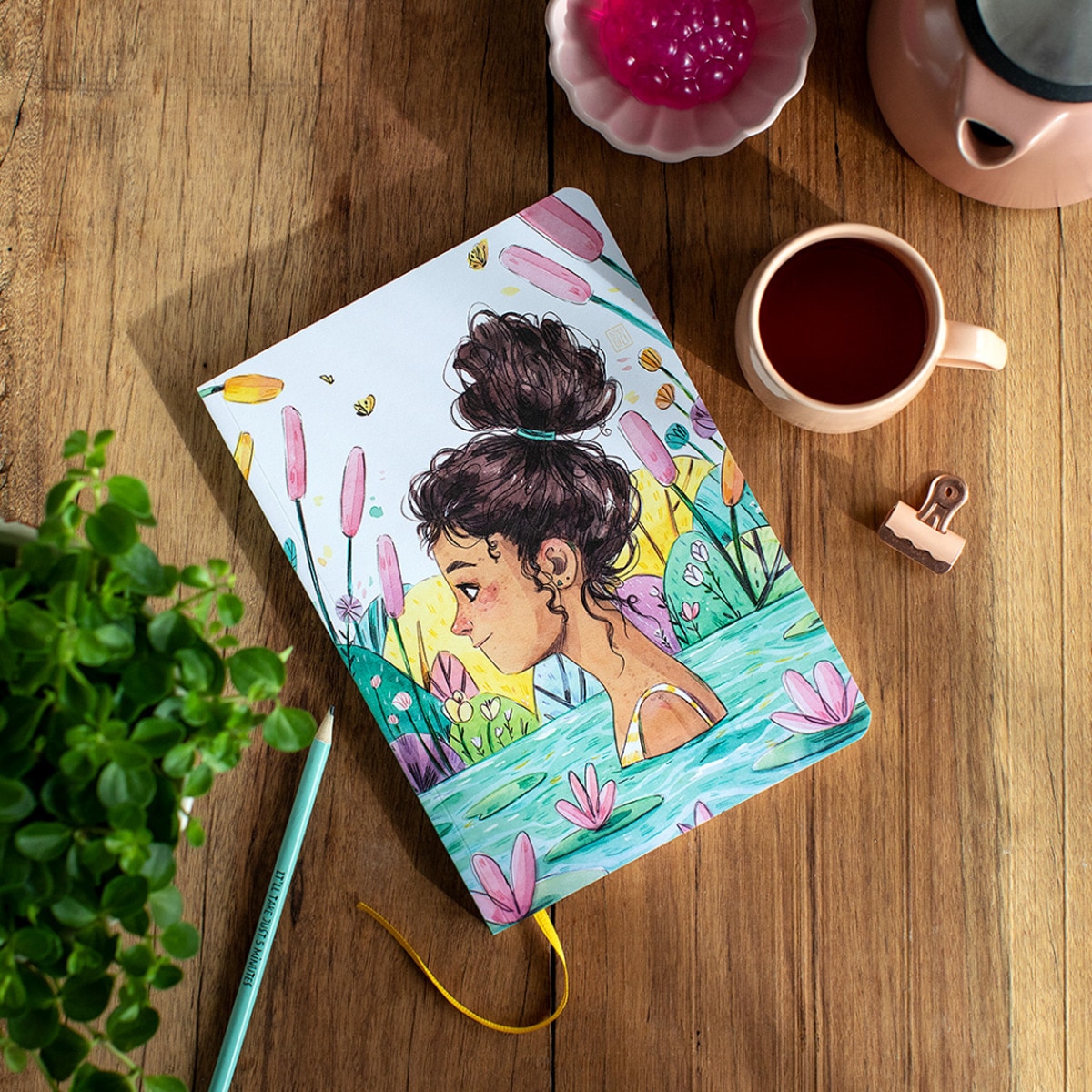 Caderno Esther Gili Banho de Cores 2