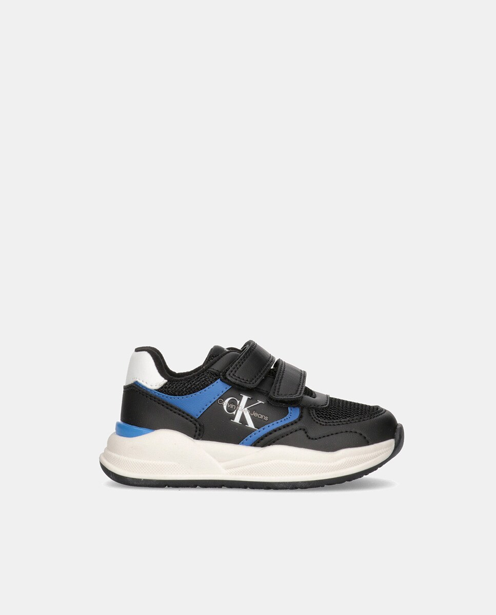 Chaussures style running basses à double bride autoagrippante