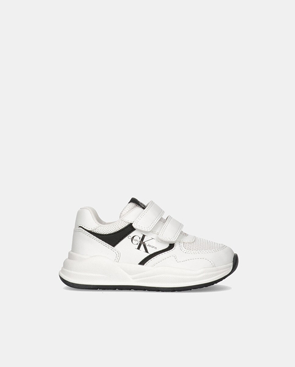 Chaussures style running basses à double bride autoagrippante