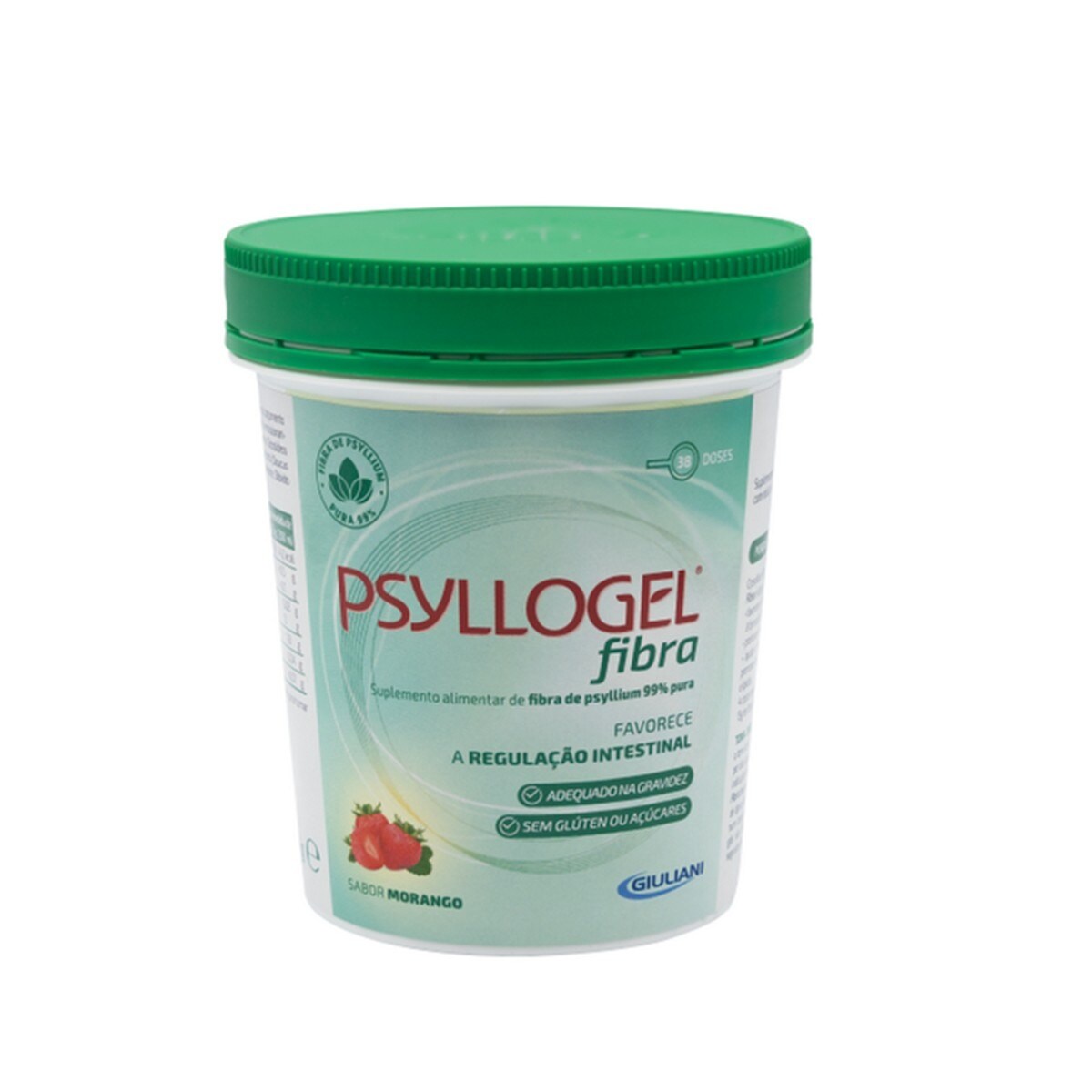 Suplemento Alimentar Psyllogel Fibra Morango - 170 g 1
