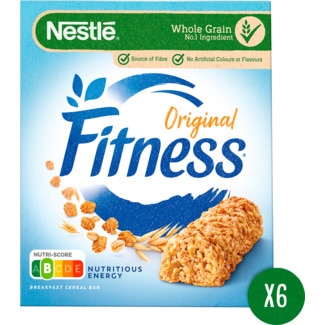 Barras de Cereais de Trigo Integral Pack 6 embalagem 141 g - Nestlé Fitness