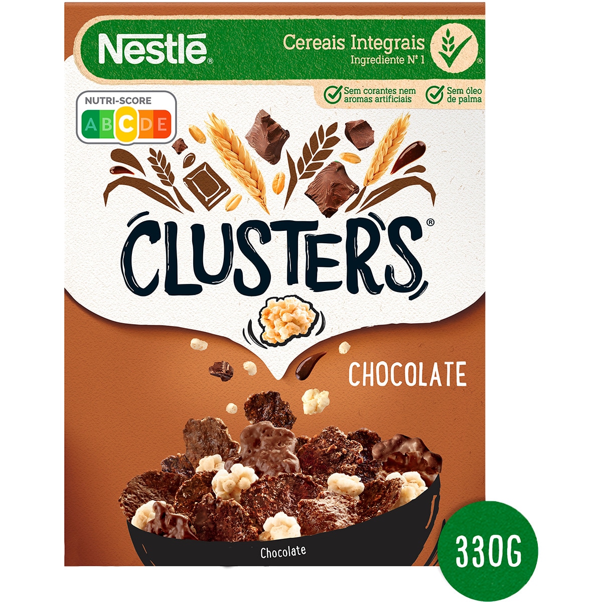 Cereais de Chocolate embalagem 330 g