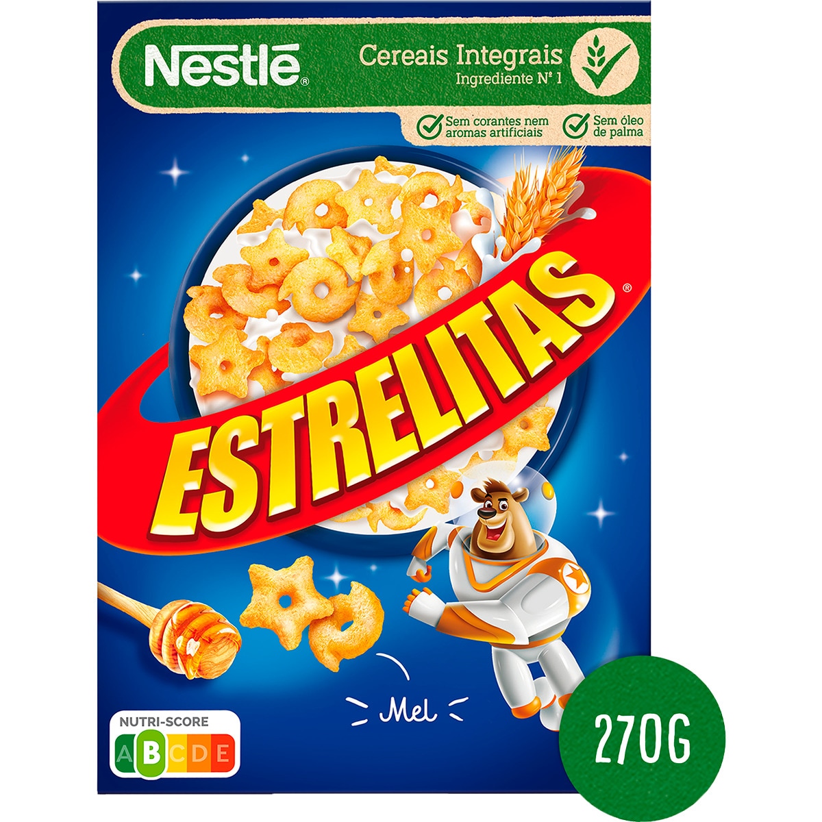Cereais embalagem 270 g