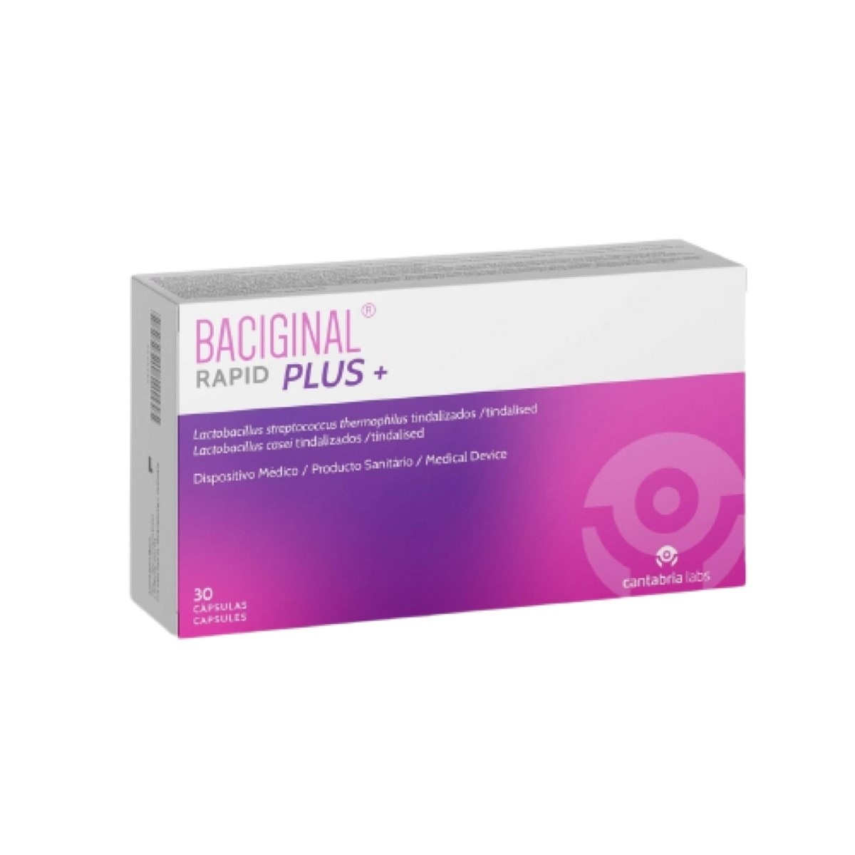 Imagem 0 de Dispositivo Médico Baciginal® Rapid Plus + - 30 cápsulas vaginais