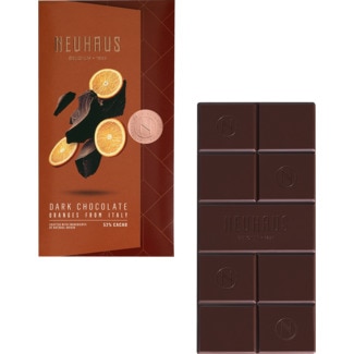 Chocolate Preto com Laranja embalagem 100 g - Neuhaus