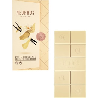Chocolate Branco com Baunilha Madagascar embalagem 100 g - Neuhaus