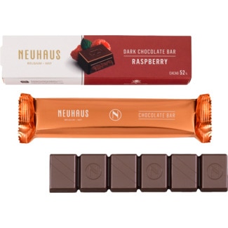 Chocolate Preto com Framboesa embalagem 50 g - Neuhaus