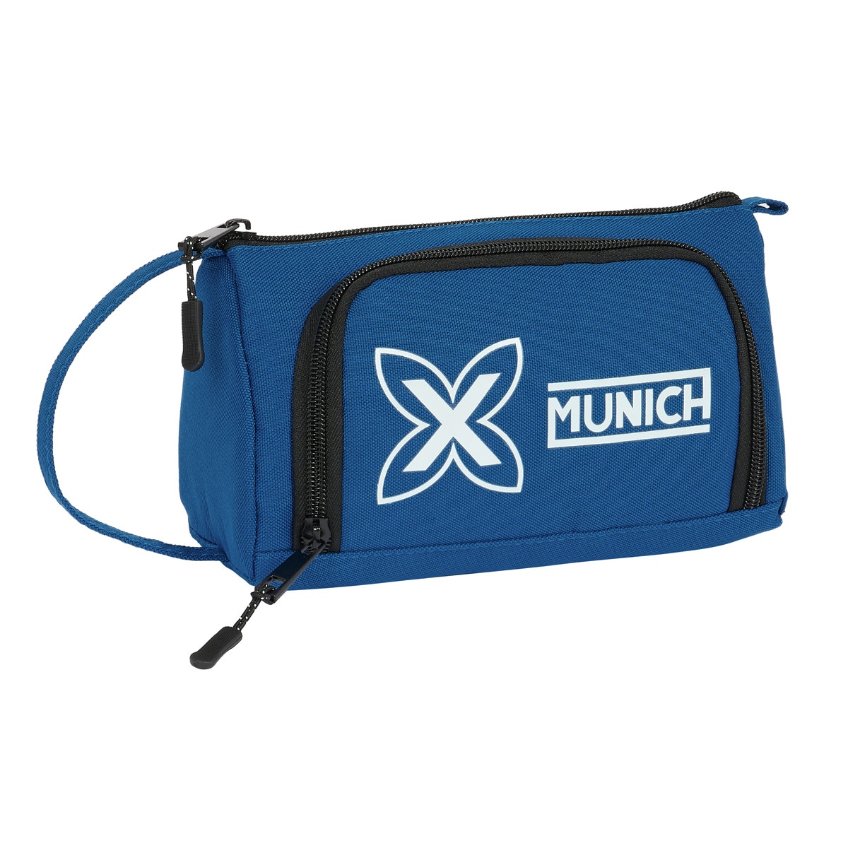 Imagen 0 de Portatodo con bolsillo desplegable lleno Munich "Ultramar"   azul ultramar