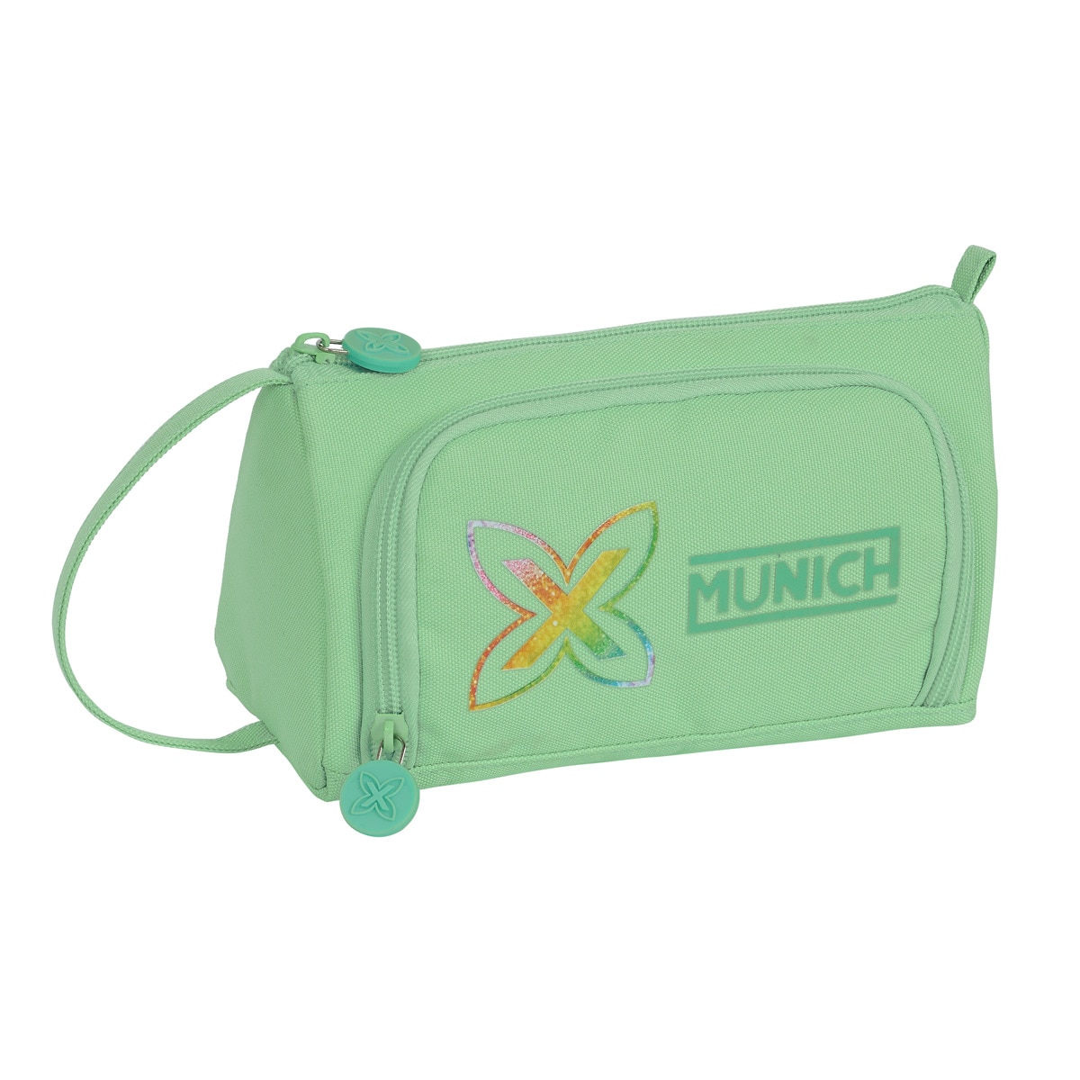 Imagen 0 de Portatodo con bolsillo desplegable lleno Munich "Pistacho"  verde pistacho