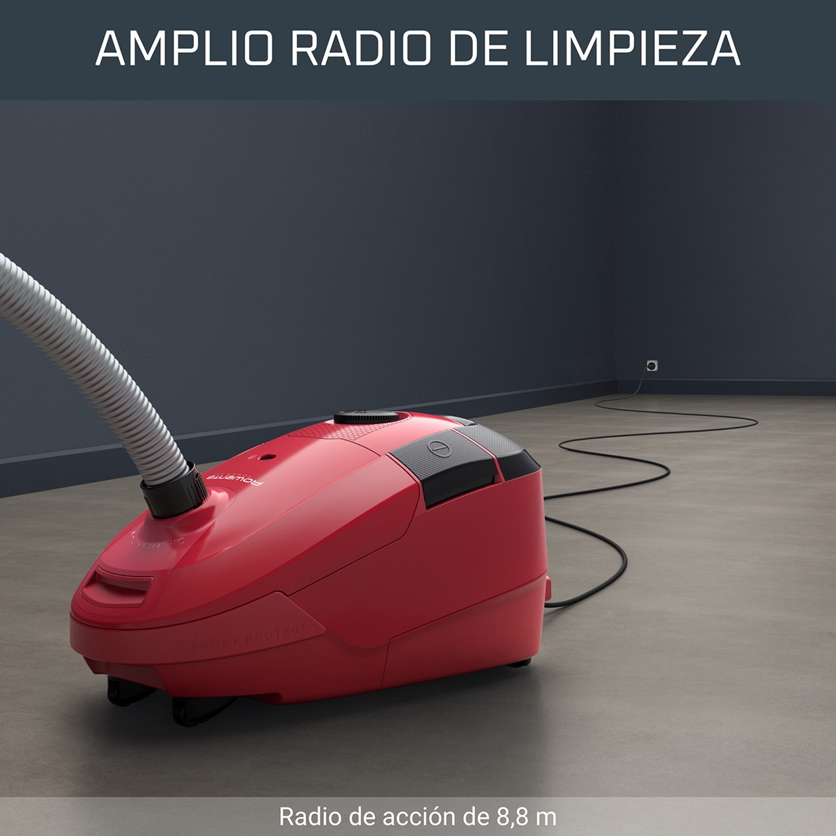 Aspirador Rowenta Power XXL RO3134 Kit Total Clean, 900 W, capacidad 4,5 L 5