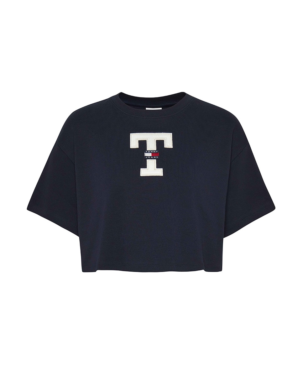 Tshirt à manches courtes style cropped