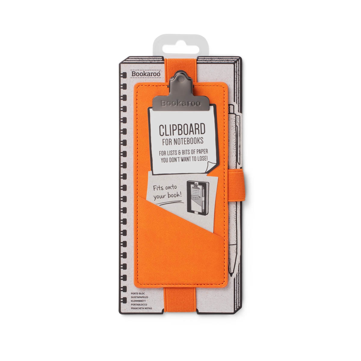 Portapapeles para libros y libretas That Company Called If naranja 1