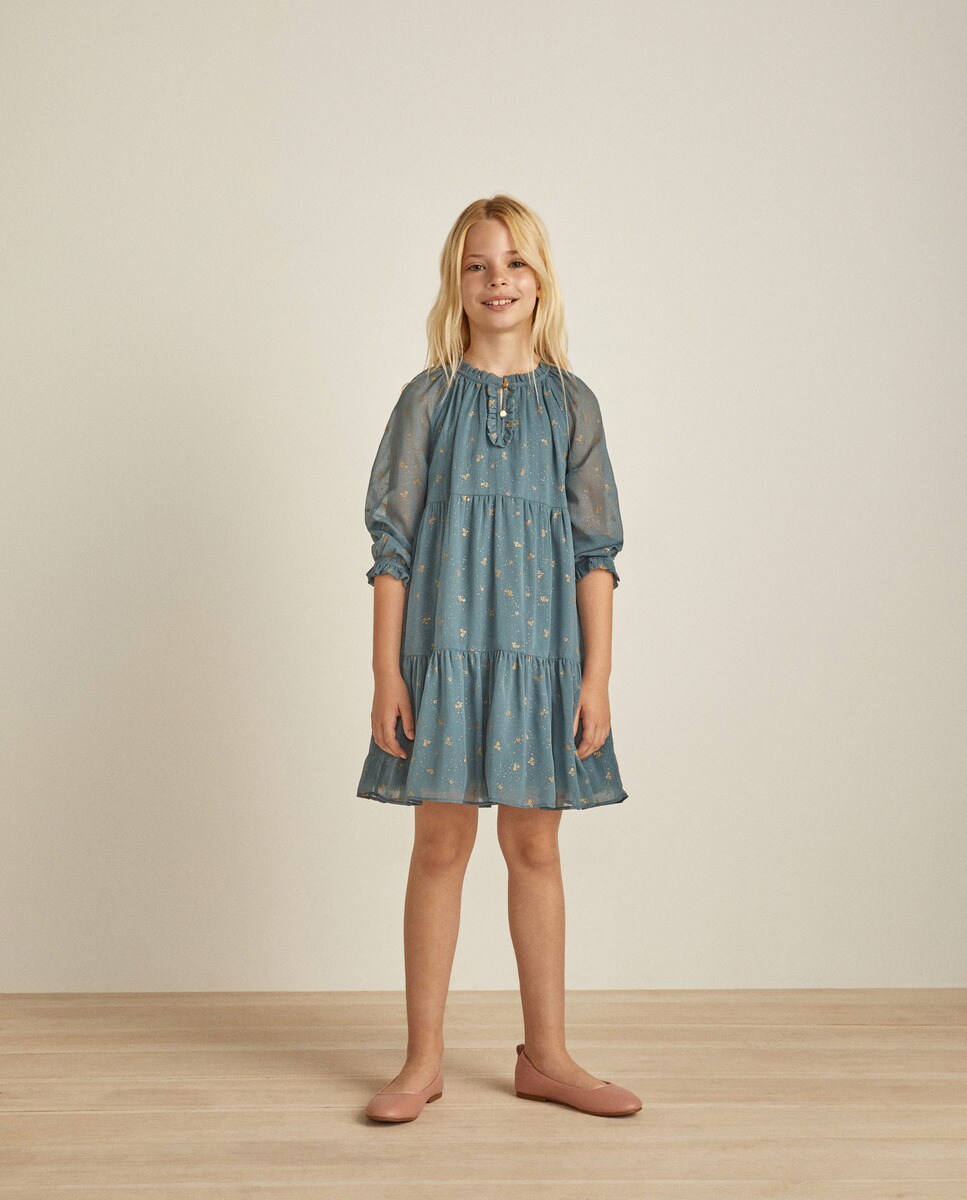 Robe manches longues bamboula