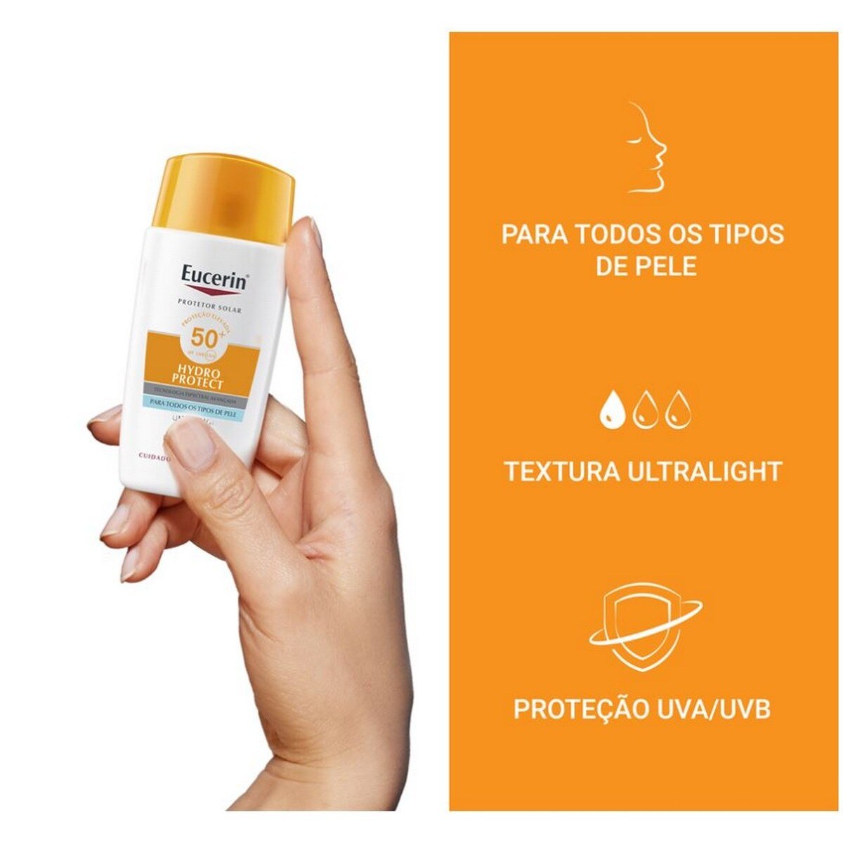 Protetor Solar Hydro Protect Ultralight FPS 50+ 5