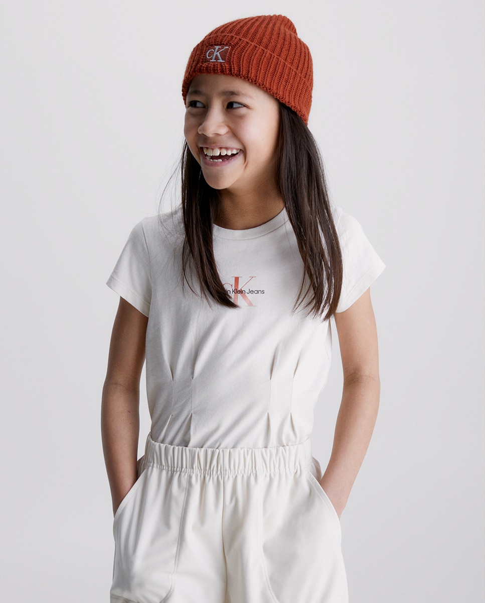 Tshirt ivoire à manches courtes