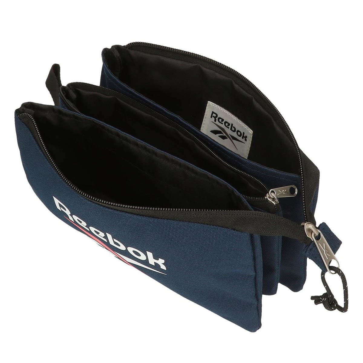 Estuche Boston tres compartimentos Reebok Azul marino-7