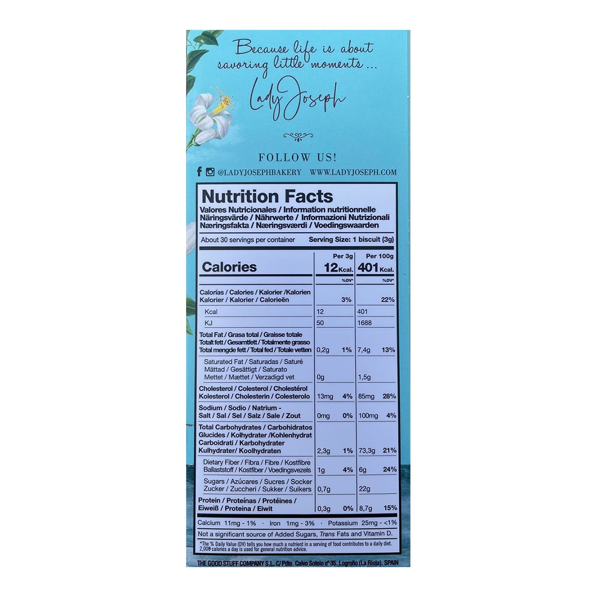 Galletas de crema de limón Lady Joseph 2