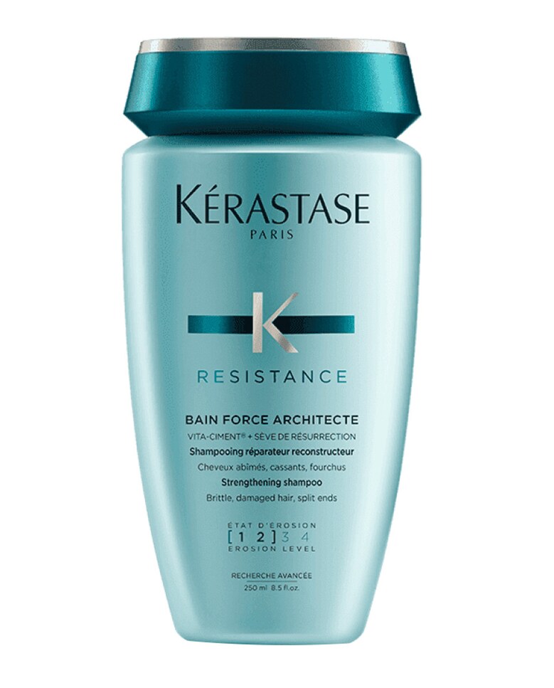Recarga de Champú para Cabello Dañado Résistance Bain Force Architecte 500 ml  Kérastase 2