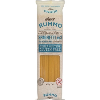 espagueti N.3 sin gluten paquete 400 g - Rummo