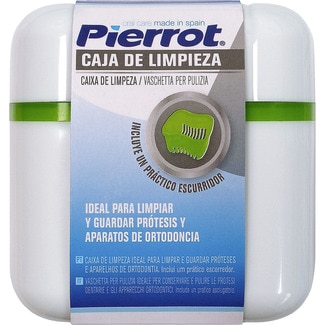 caja de limpieza para prótesis y aparatos de ortodoncia envase 1 unidad - Pierrot