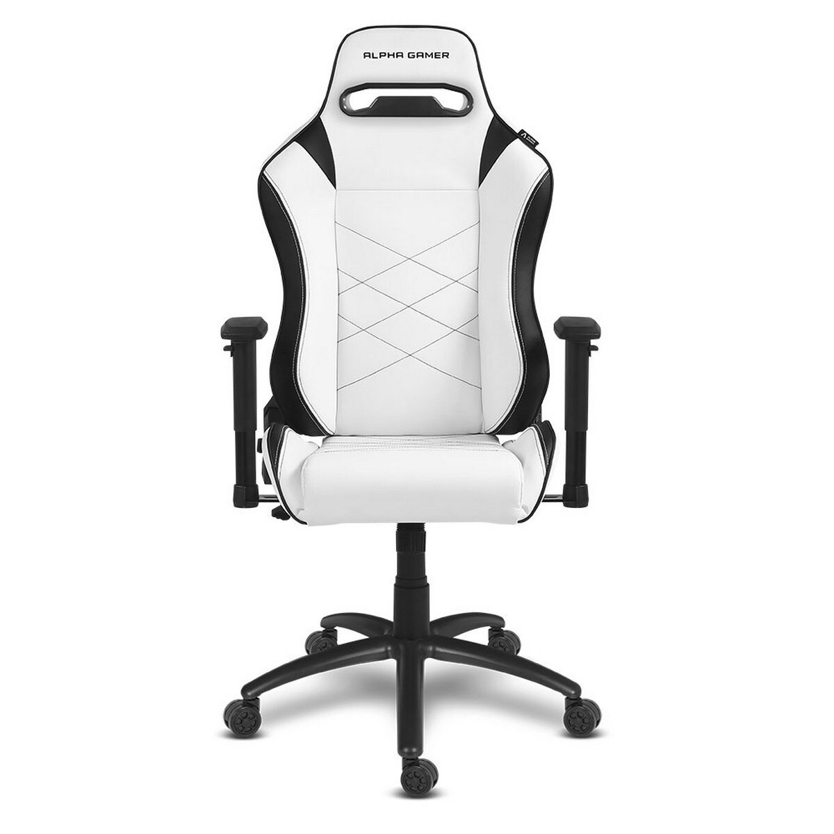 Cadeira Gaming Alpha Gamer Atena - Branco / Preto Branco/Preto-6
