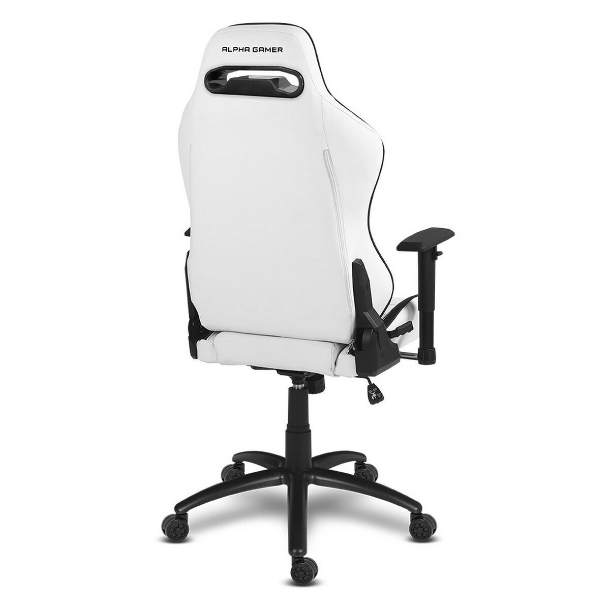 Cadeira Gaming Alpha Gamer Atena - Branco / Preto Branco/Preto-4