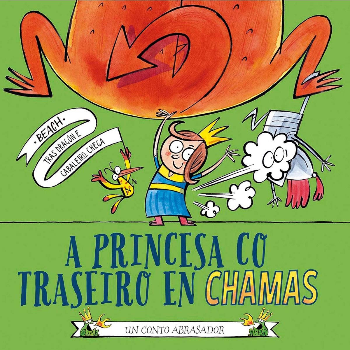 Imagem 0 de A princesa co traseiro en chamas (Capa dura)