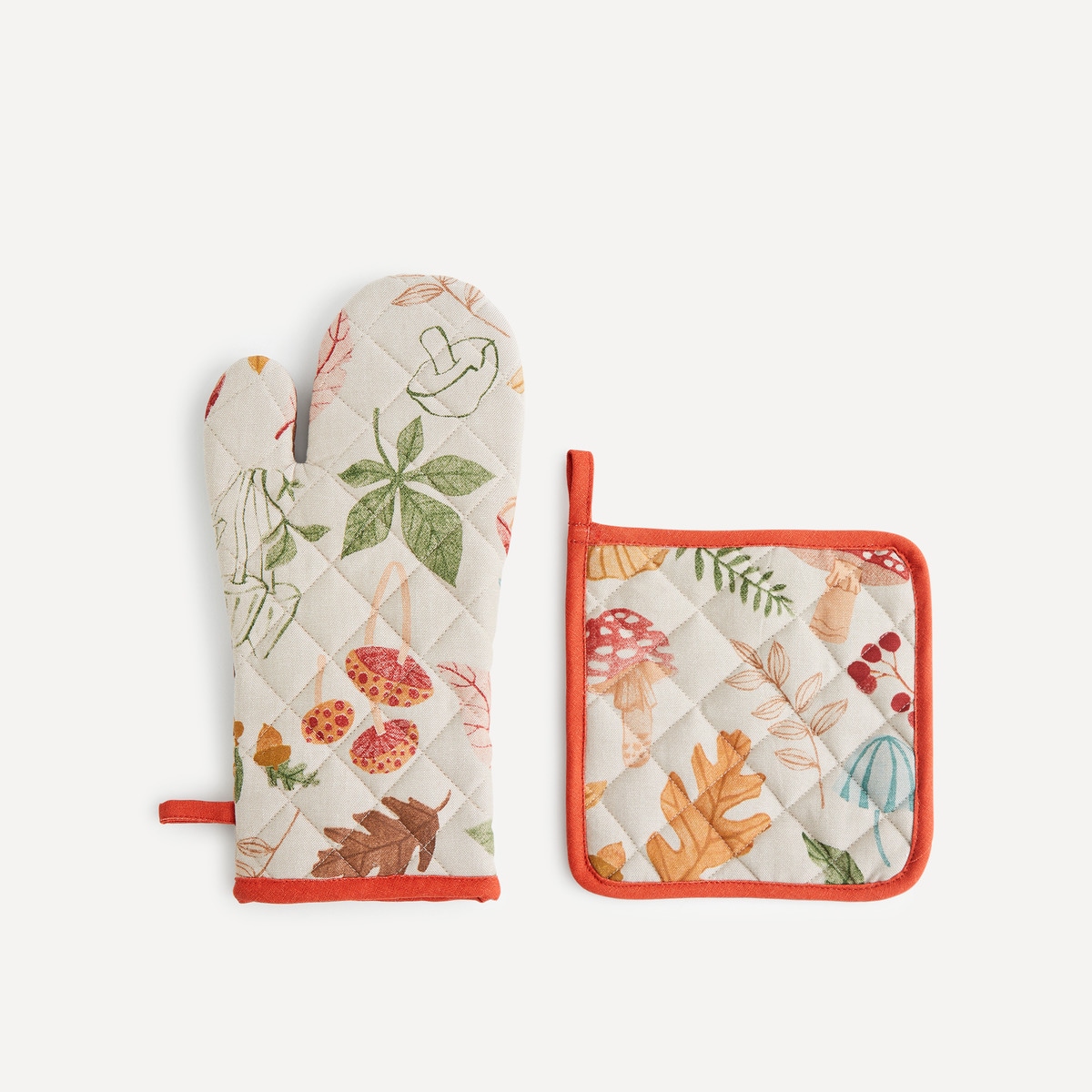 Ensemble manique et gant de cuisine Setas Basics