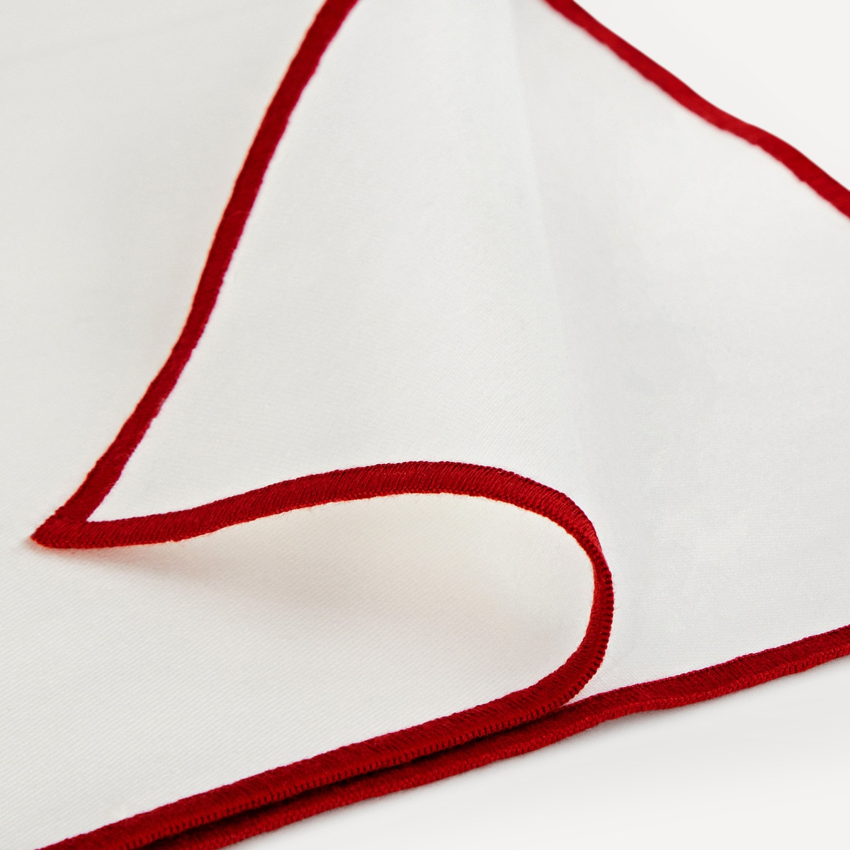 Set 2 servilletas algodón Corona El Corte Inglés Rojo-3
