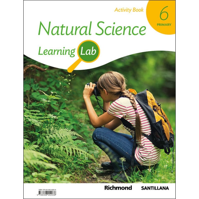 LEARNING LAB NATURAL SCIENCE ACTIVITY BOOK 6 PRIMARY  (Tapa blanda)