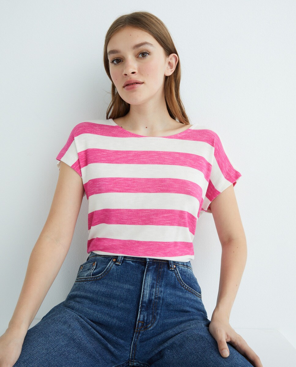 Tshirt basic à manches courtes