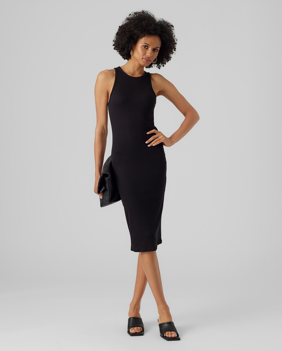 Robe ajustée sans manches