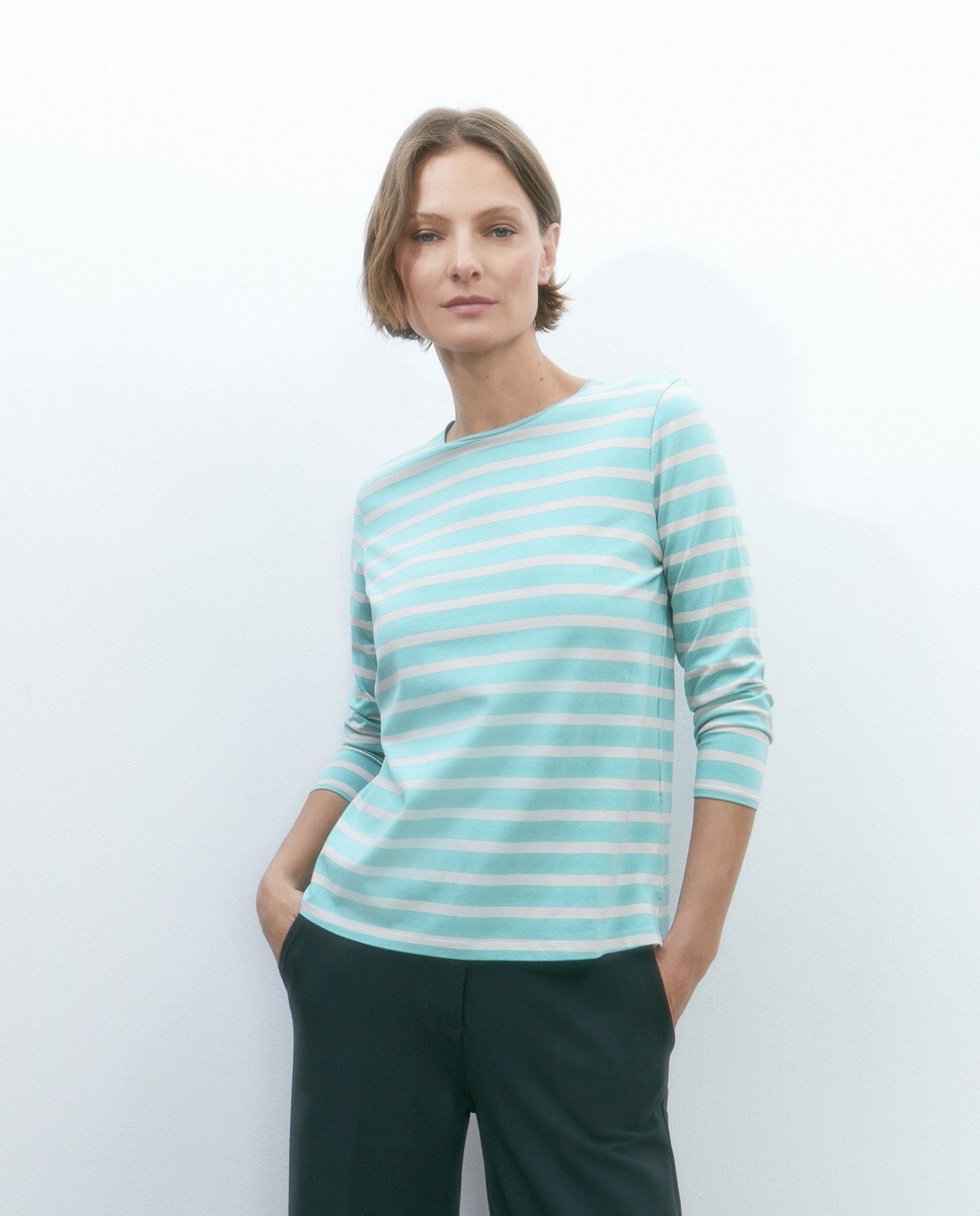 Tshirt manches longues à motif