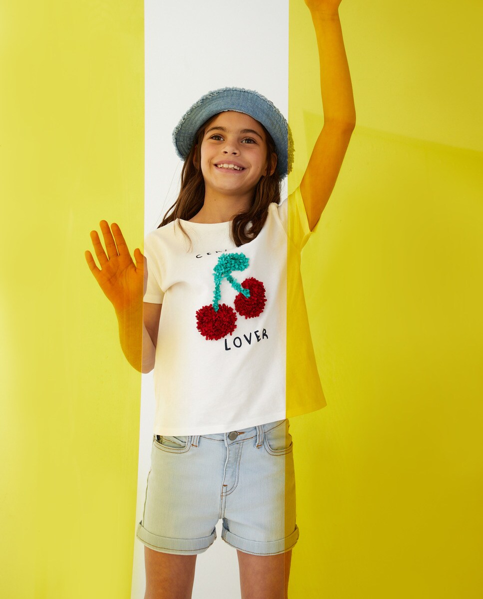 Tshirt manches courtes col rond