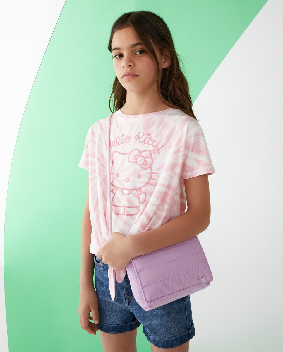 Tshirt avec imprimé Hello Kitty et n?ud devant