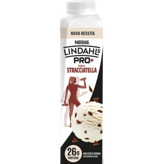 Iogurte Líquido Stracciatella embalagem 330 g - Lindahls Pro+