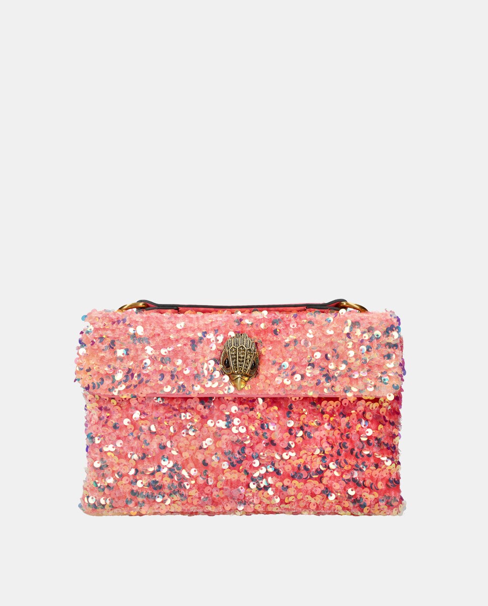 Petit sac à bandoulière Kensington à paillettes et