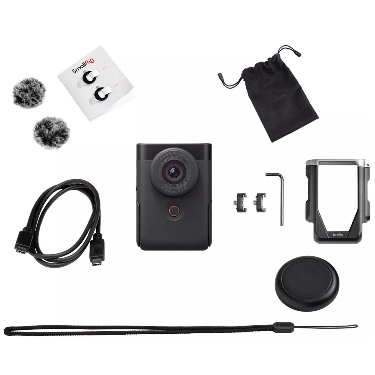 Câmara Canon Kit de vlogging avançado PowerShot V10 Preta EU26 Preto-1