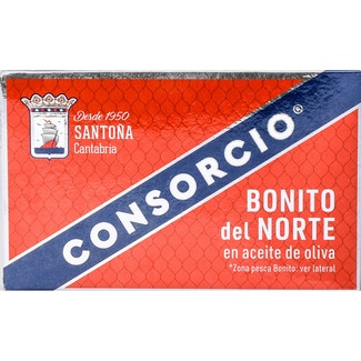 bonito del norte en aceite de oliva lata 80 g neto escurrido - Consorcio