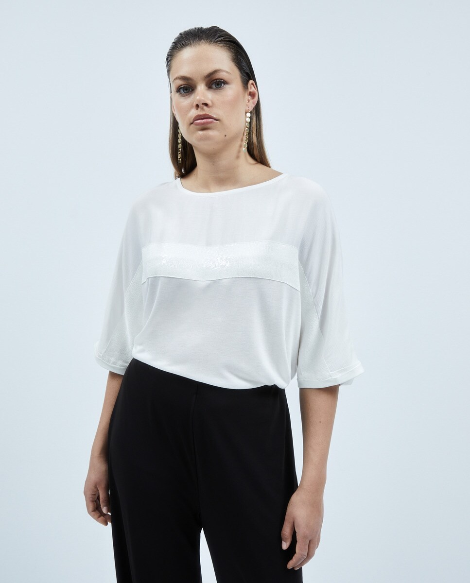 Tshirt à encolure ronde