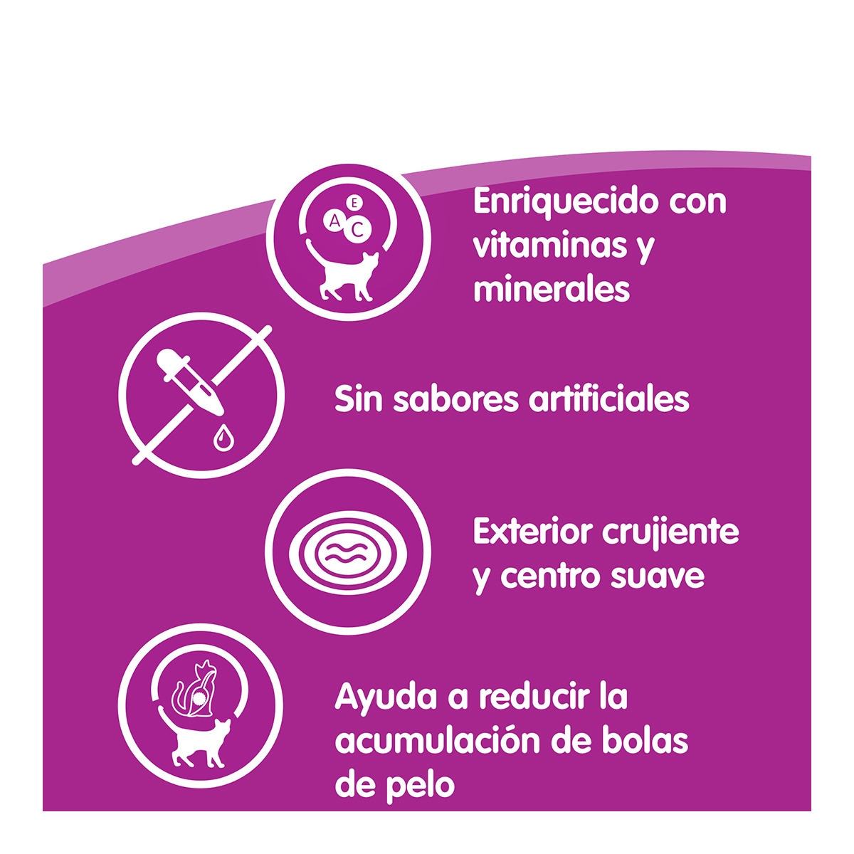 Snack para gatos Whiskas Anti-Hairball 60 g 7