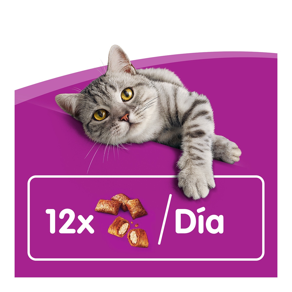Snack para gatos Whiskas Anti-Hairball 60 g 3