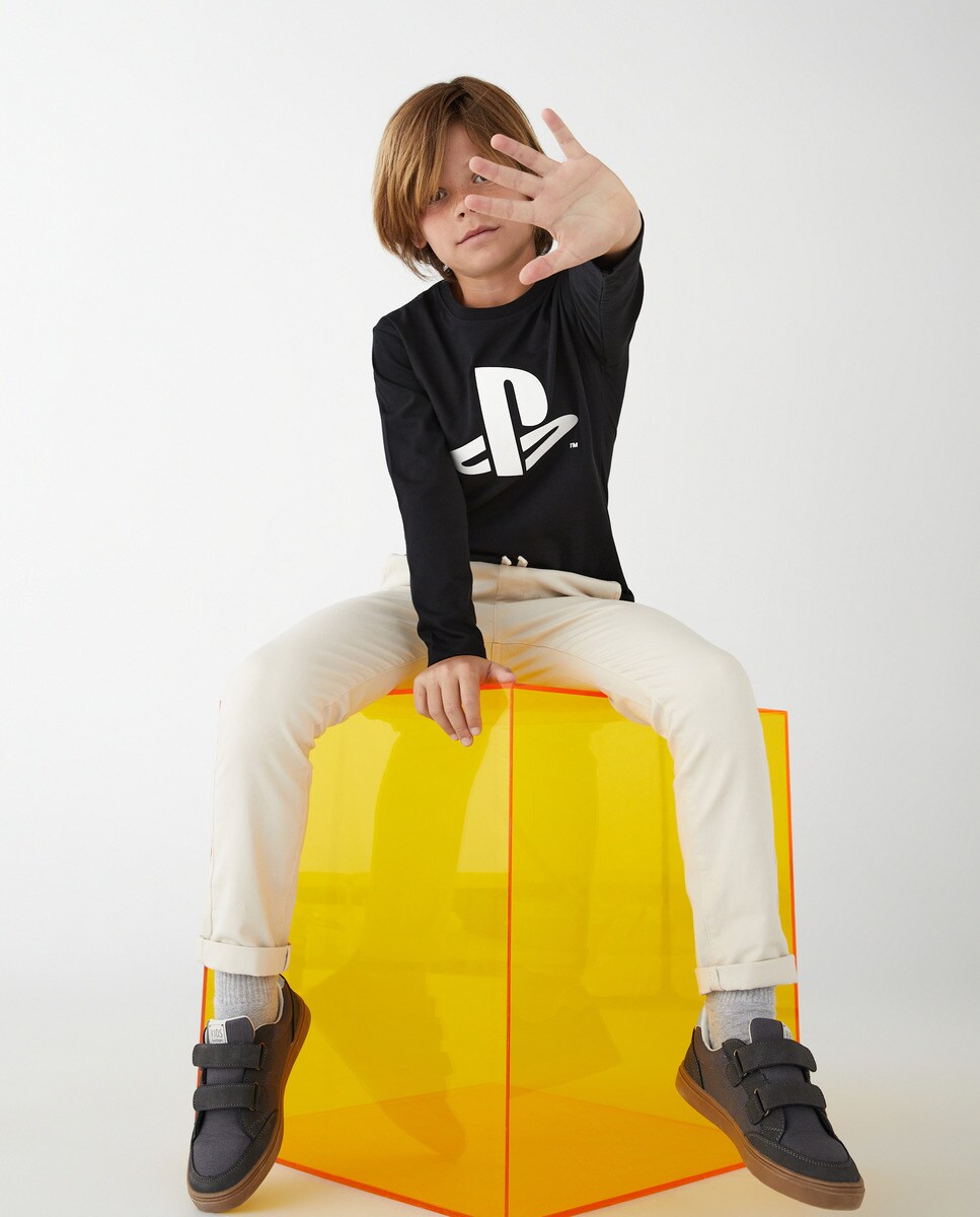 Tshirt à manches longues imprimé PlayStation