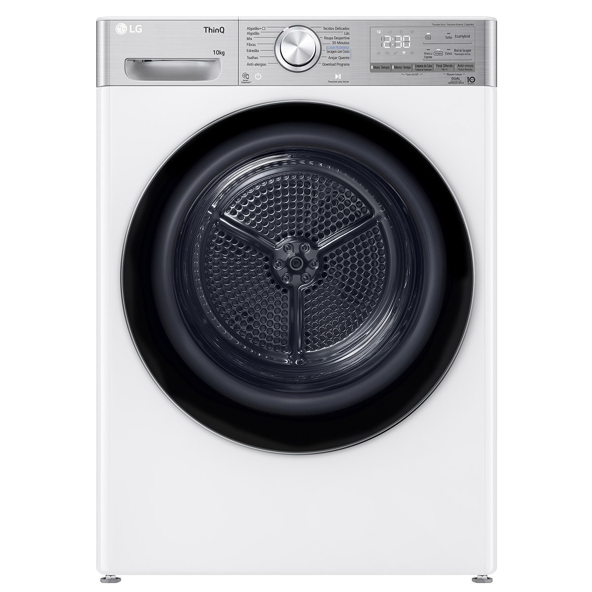Máquina de Secar Roupa LG RH10V9AV2WR Condensação por Bomba de Calor e de 10 Kg - Branco Branco-1