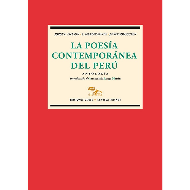 Imagem 0 de La poesía contemporánea del Perú: Antología (Capa mole)