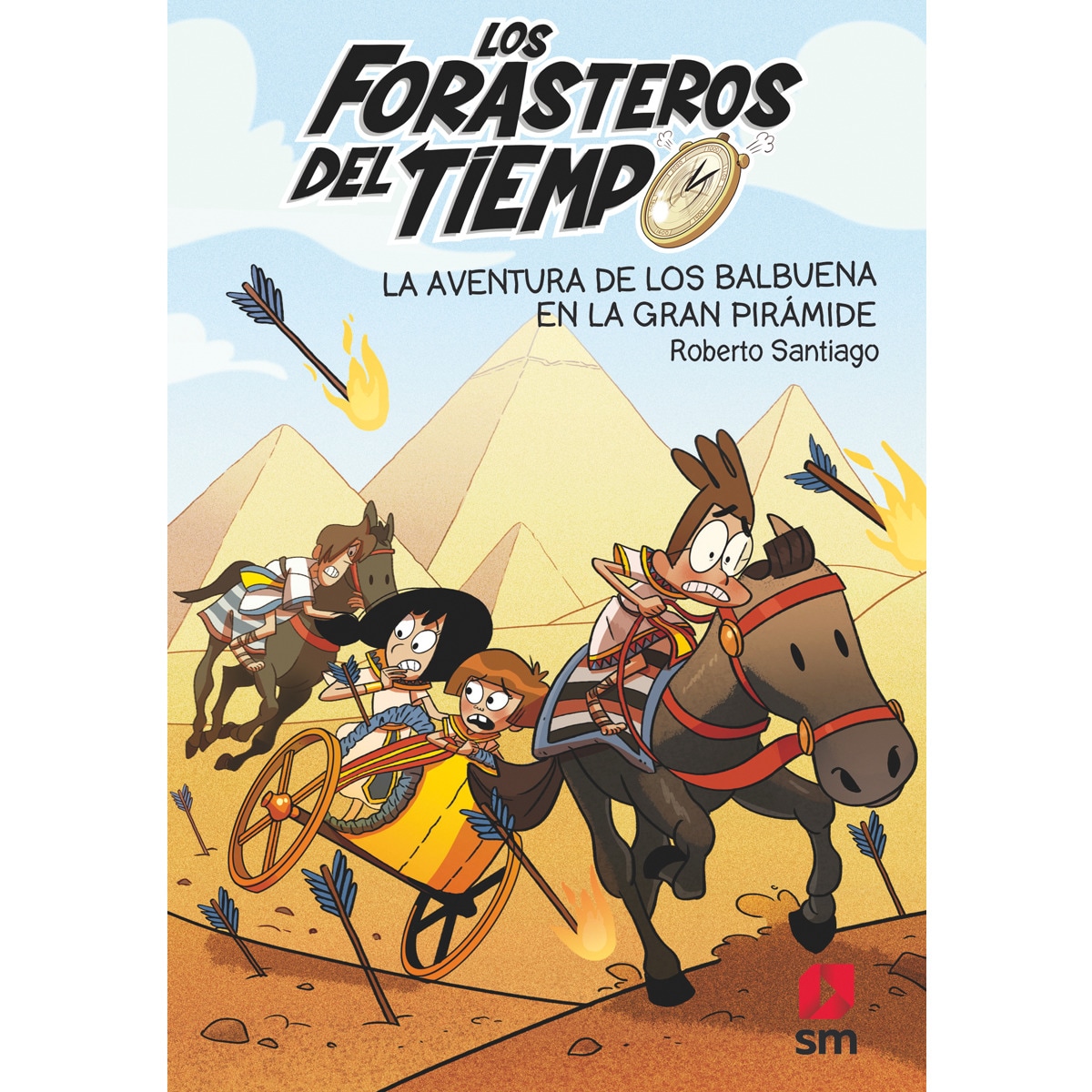 Los Forasteros del Tiempo 7: La aventura de los Balbuena en la gran pirámide  (Tapa blanda) 1