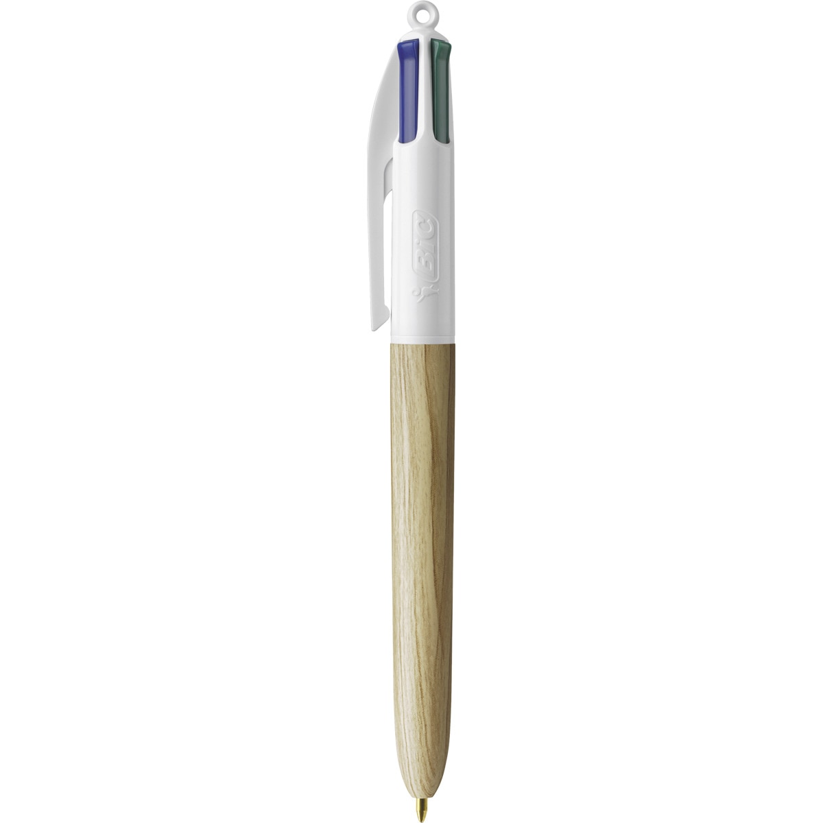 Pack de 3 bolígrafos 4 colores original, wood & velour BIC Multicolor-4