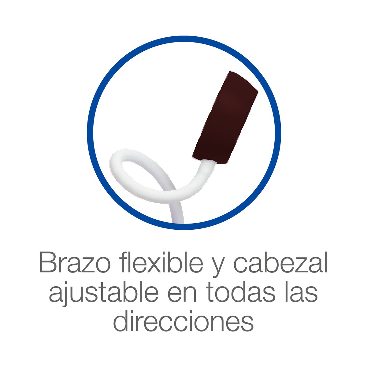Lámpara de escritorio con luz cálida con brazo y cabezal flexibles Oxford negra Negro-2