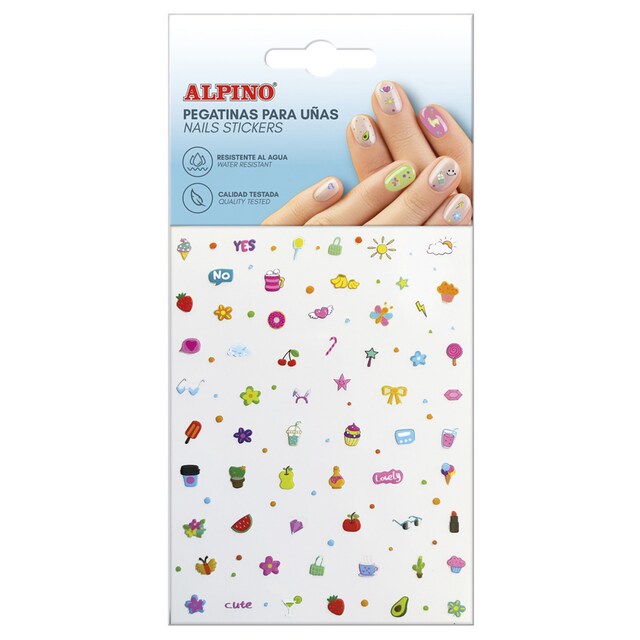 Imagen 0 de Lámina pegatinas uñas Alpino