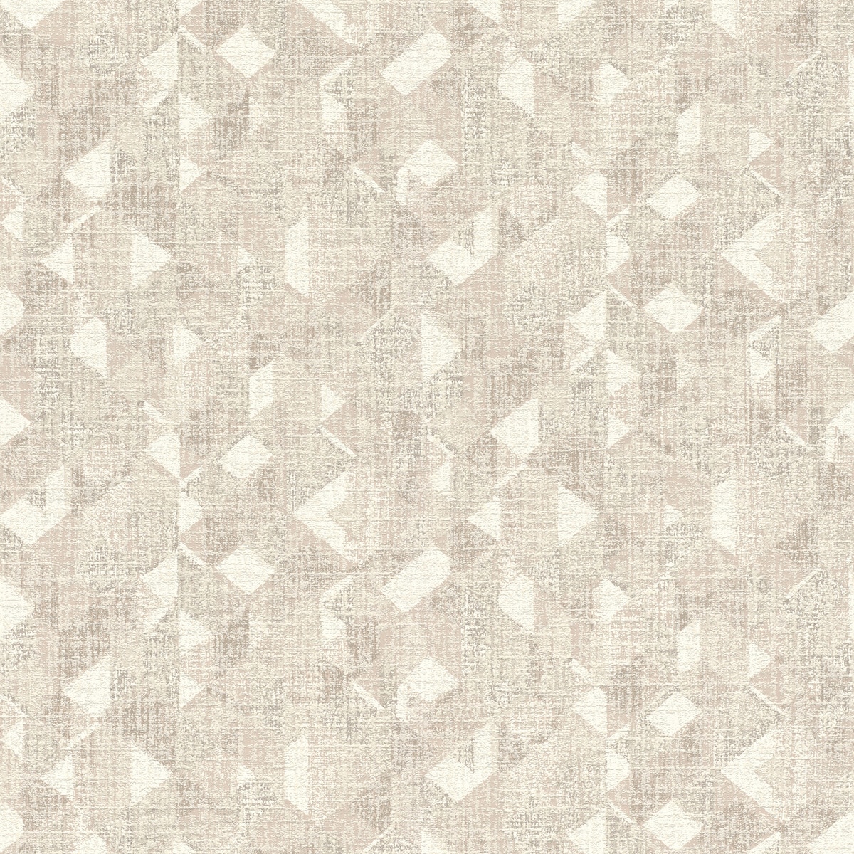 Papel Pintado TNT Geométrico com Textura Practik Bege-1